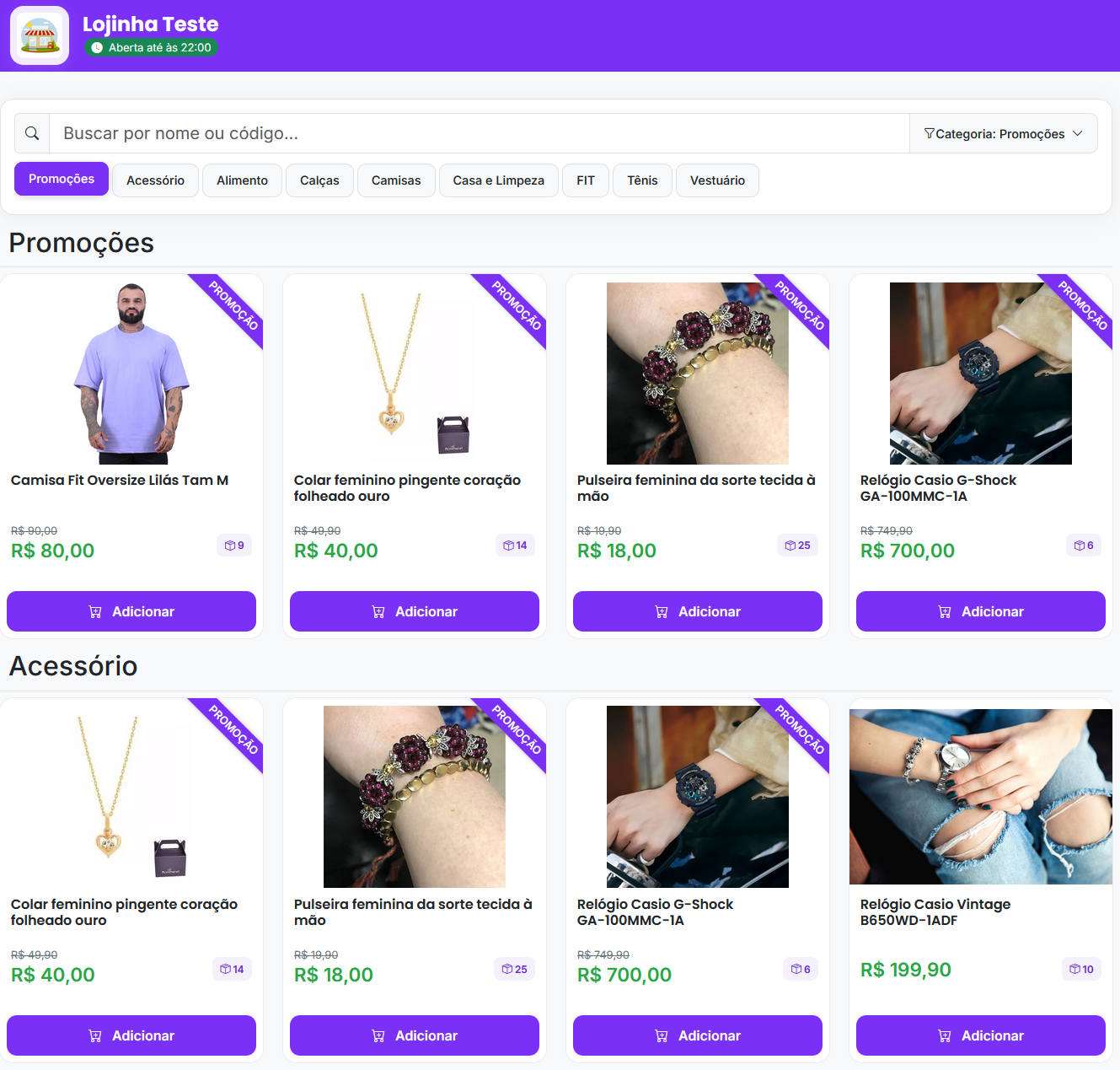 Como configurar a vitrine virtual e o chatbot de atendimento no SeverinoPRO